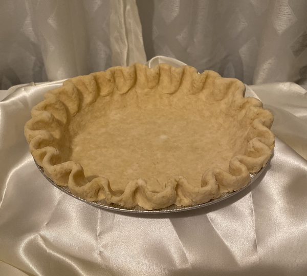 Made From Scratch Pie Crust (10" deep dish)