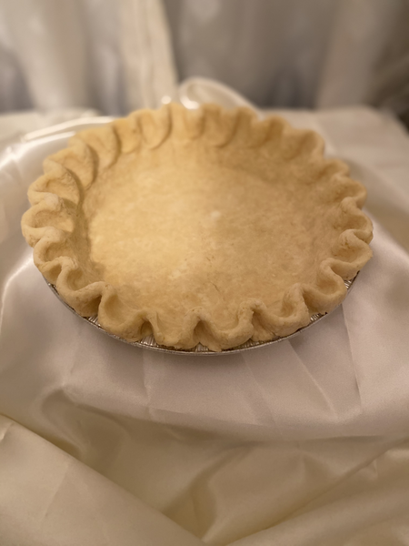 Made From Scratch Pie Crust (10" deep dish)