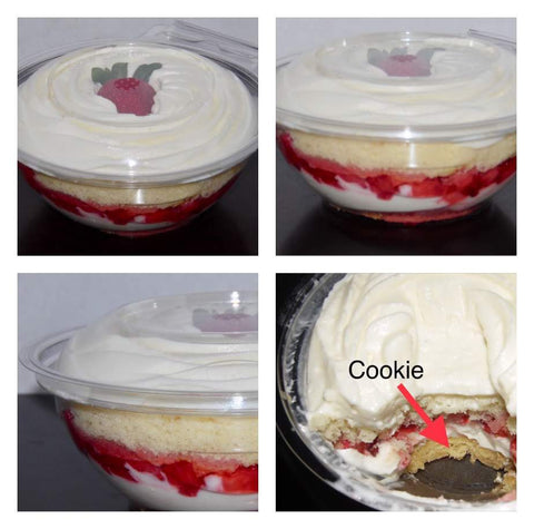 Strawberry Shortcake Cookie Bowl