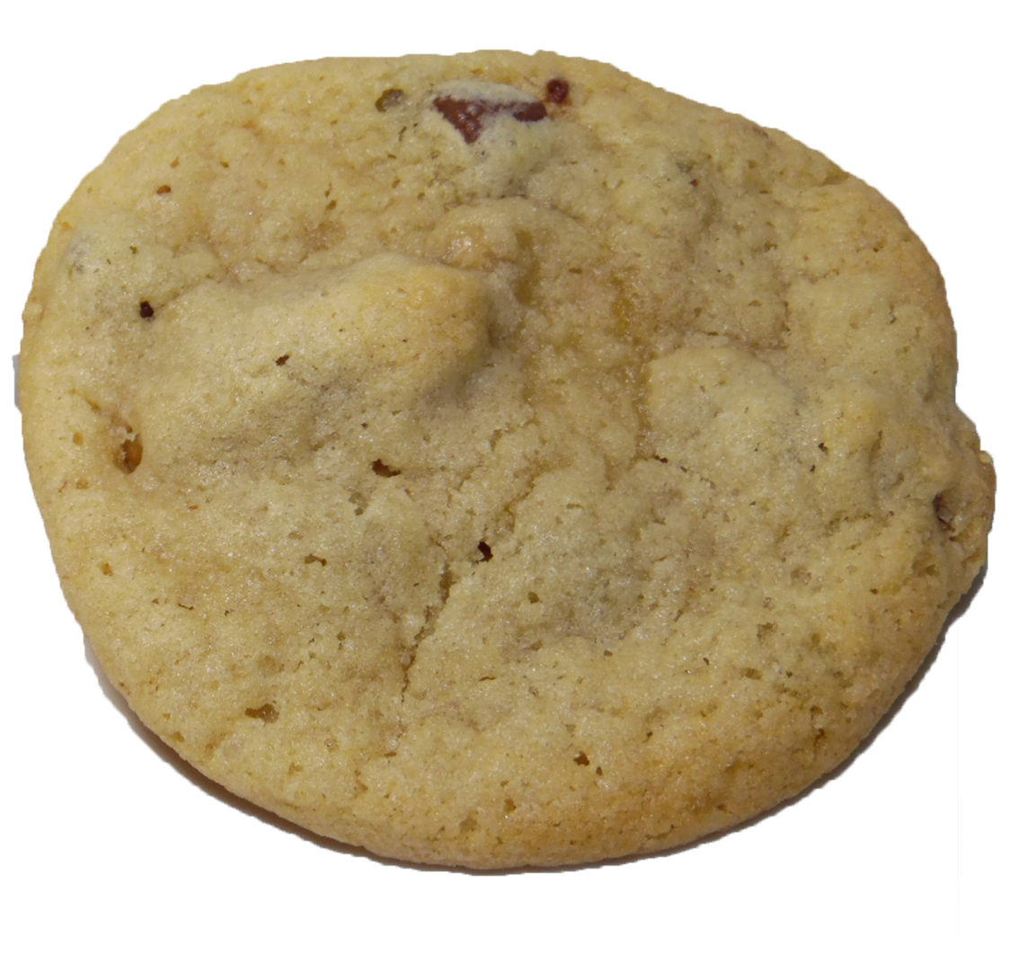 Chocolate chip cookie with crunchy pecans for a rich and nutty taste.
